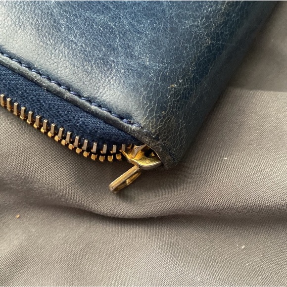 Balenciaga Navy Blue VGUC WALLET - Picture 5 of 6